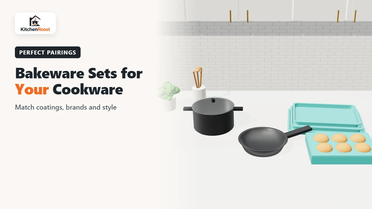 Best bakeware set cookware set in an American kitchen