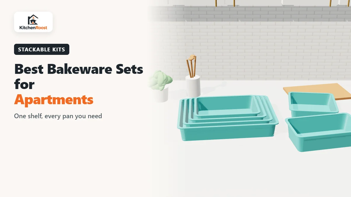 Best bakeware set for apartments in an American kitchen