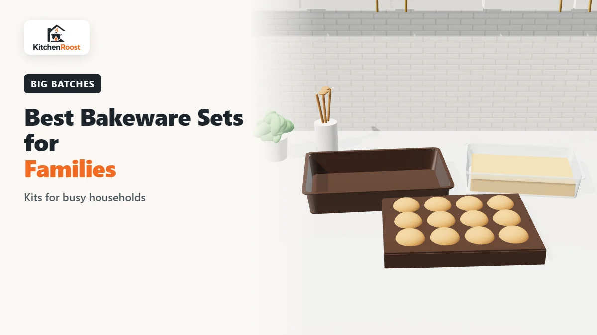 Best bakeware set for families in an American kitchen