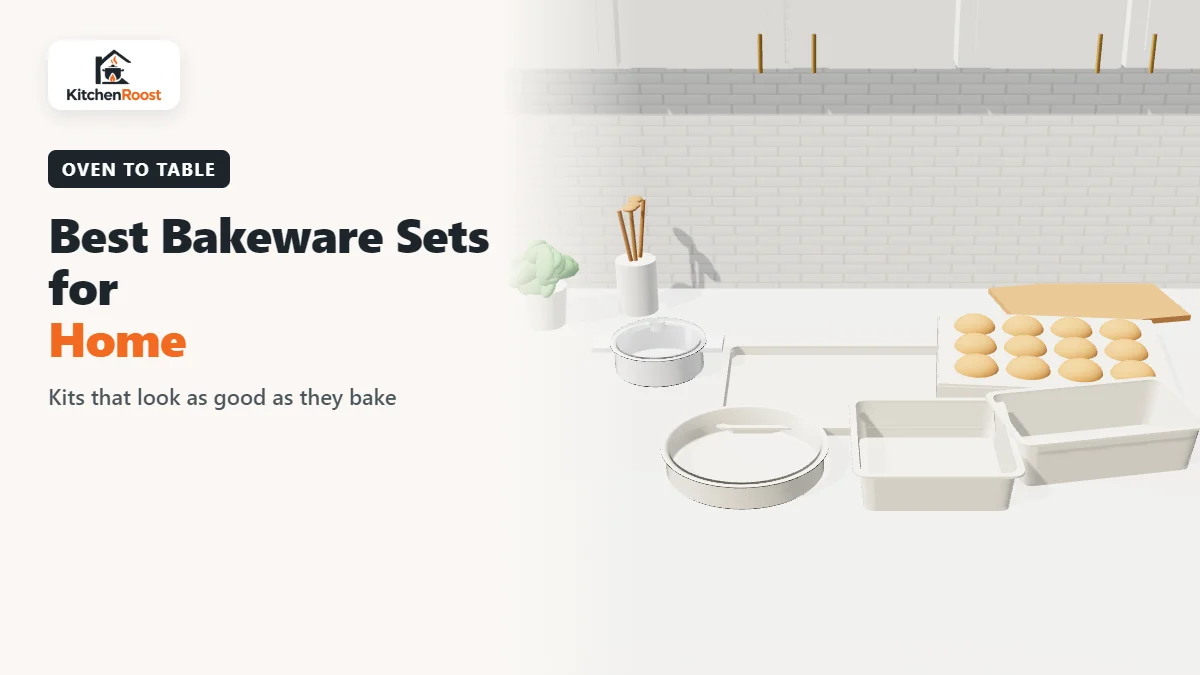 Best bakeware set for home in an American kitchen