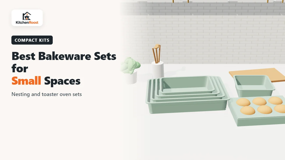 Best bakeware set for small spaces in an American kitchen
