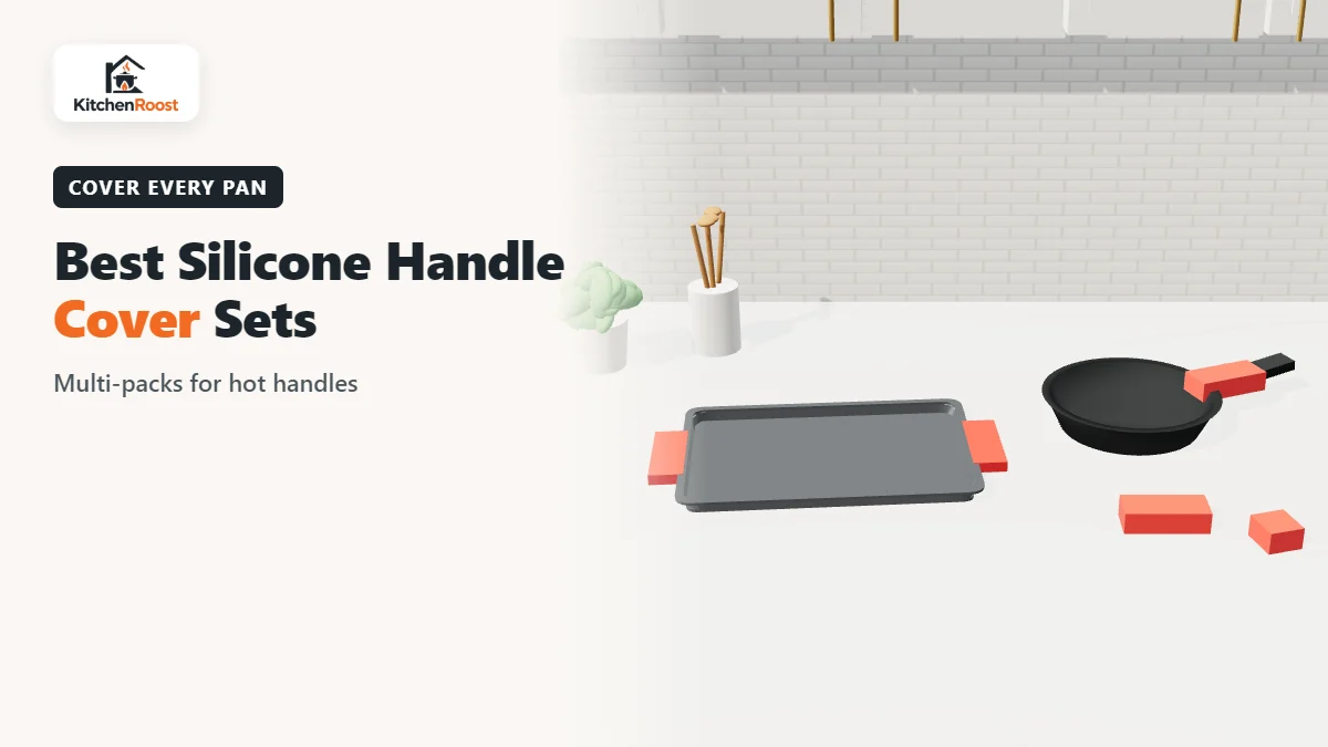 Best bakeware set silicone handle cover in an American kitchen