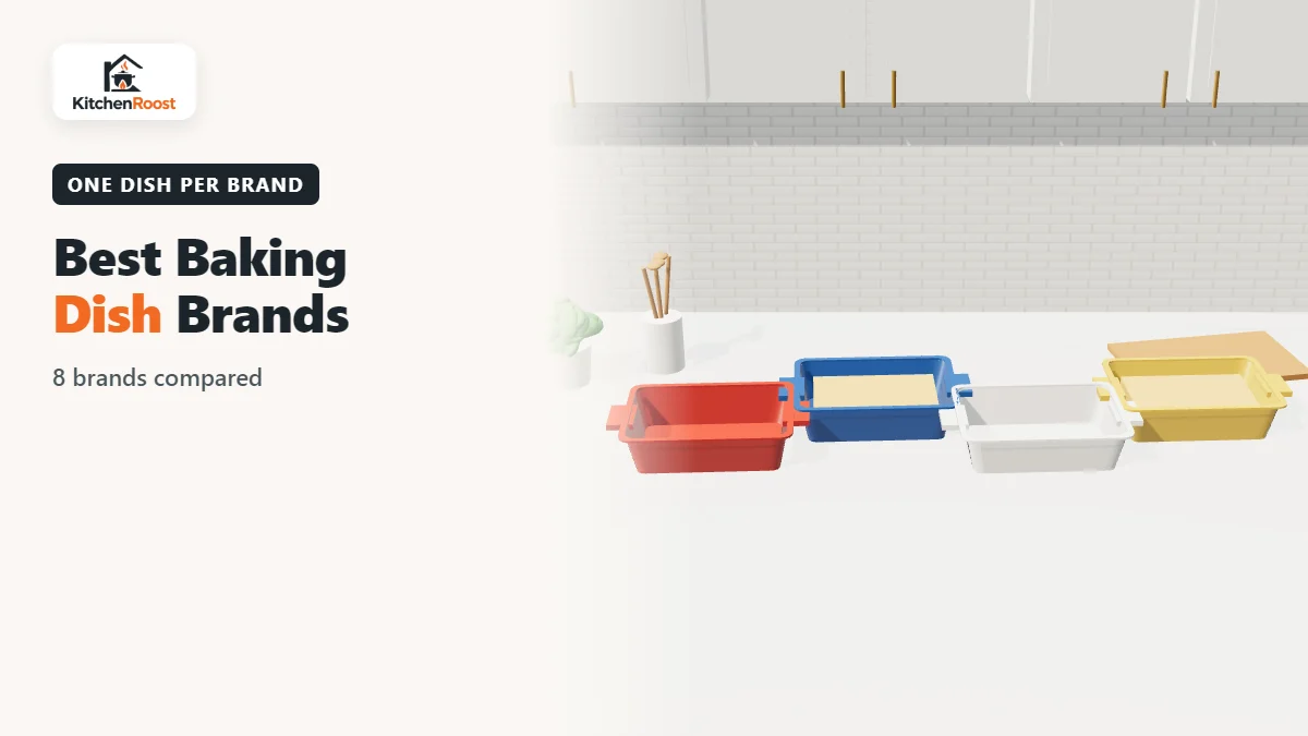 Best baking dish brands in an American kitchen
