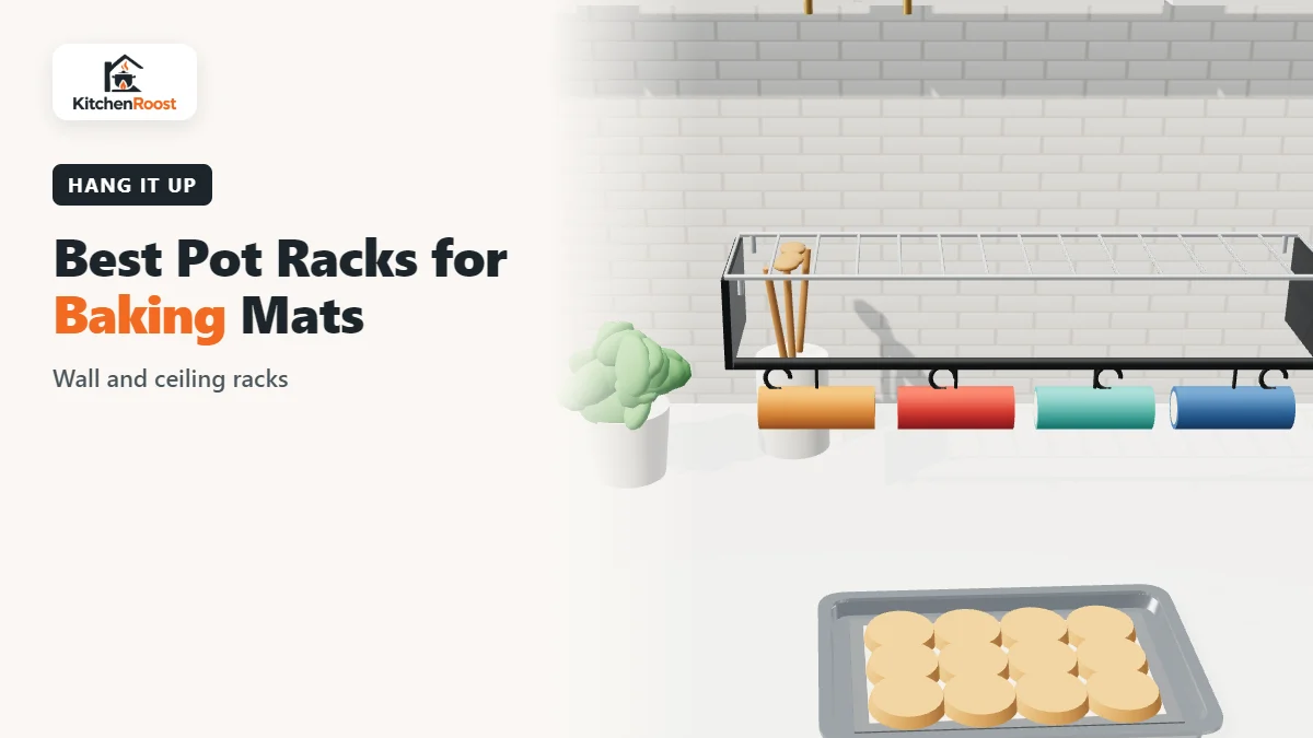 Best baking mat pot rack in an American kitchen