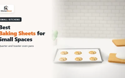 Best Baking Sheets for Small Spaces (2026): Quarter Sheets, Toaster Oven Pans and Nesting Sets