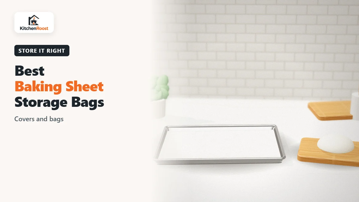 Best baking sheet storage bag in an American kitchen