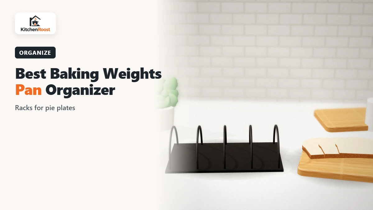 Best baking weights pan organizer in an American kitchen