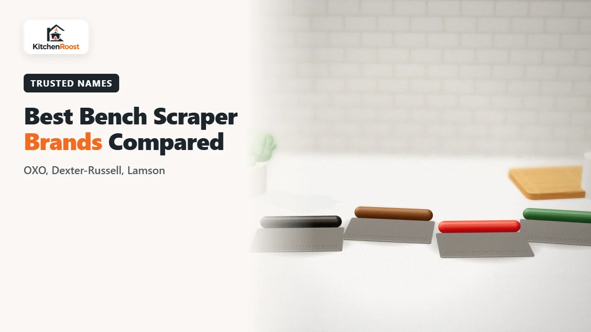 Best bench scraper brands in an American kitchen