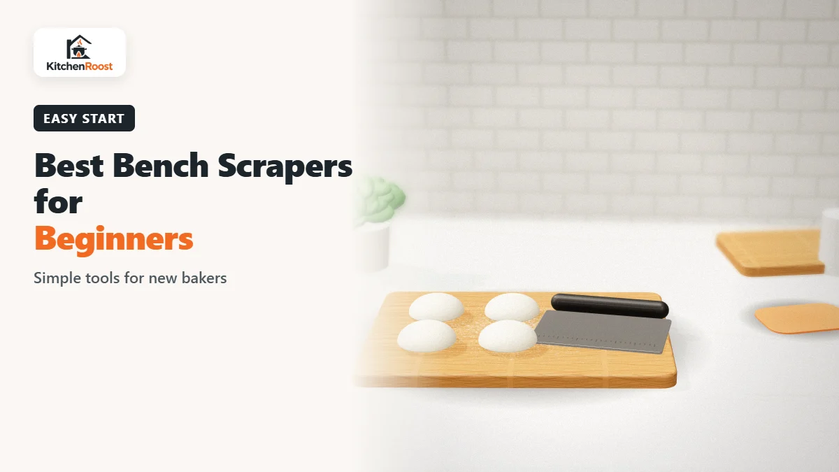 Best bench scraper for beginners in an American kitchen