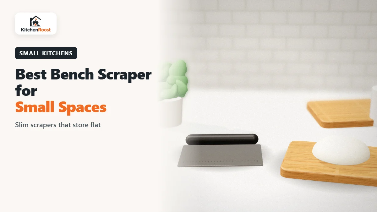 Best bench scraper for small spaces in an American kitchen