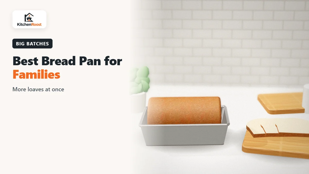 Best bread pan for families in an American kitchen