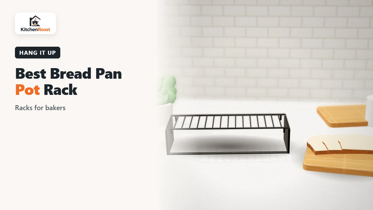 Best bread pan pot rack in an American kitchen