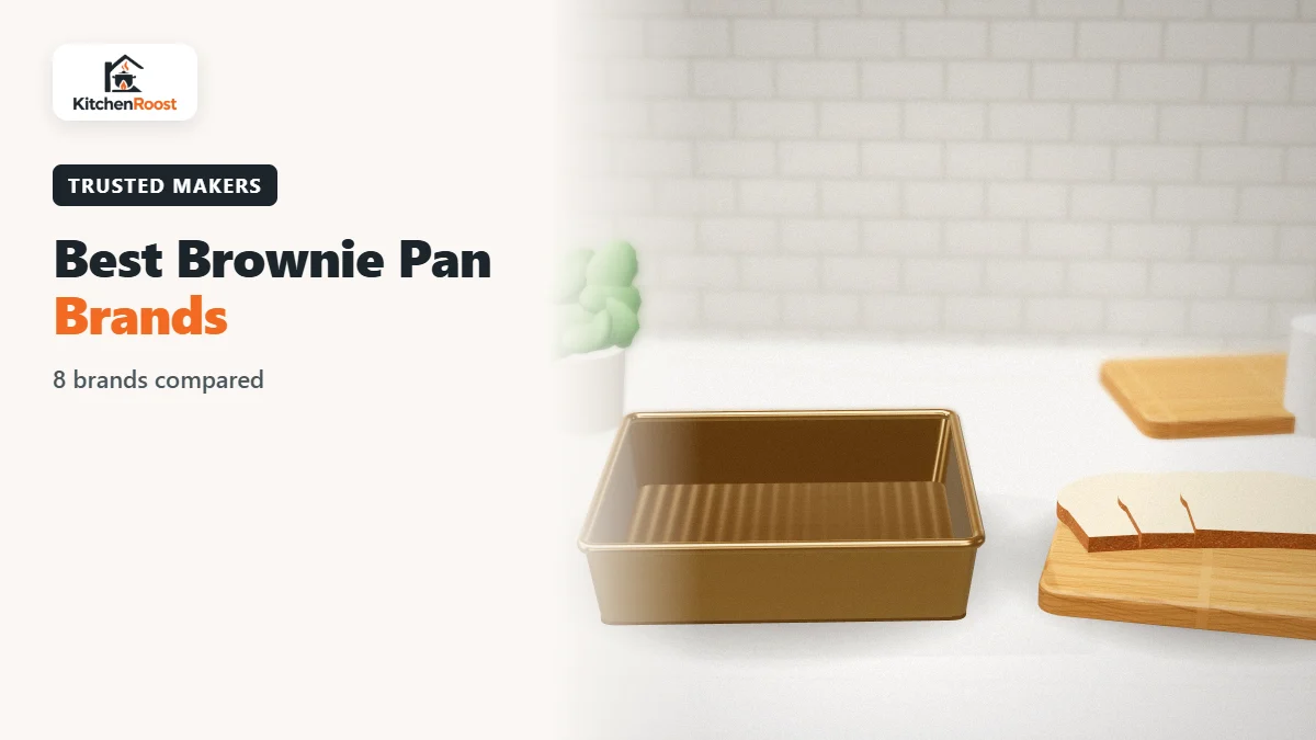 Best brownie pan brands in an American kitchen