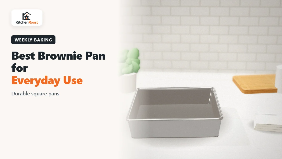 Best brownie pan for everyday use in an American kitchen