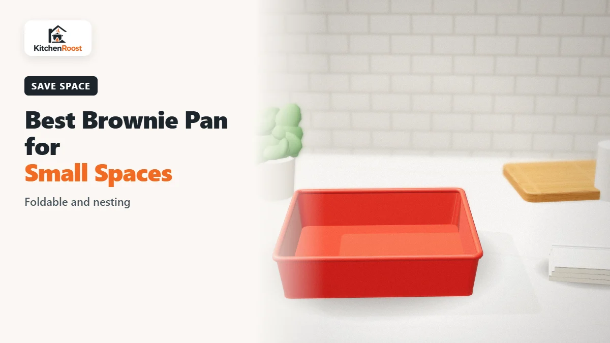 Best brownie pan for small spaces in an American kitchen