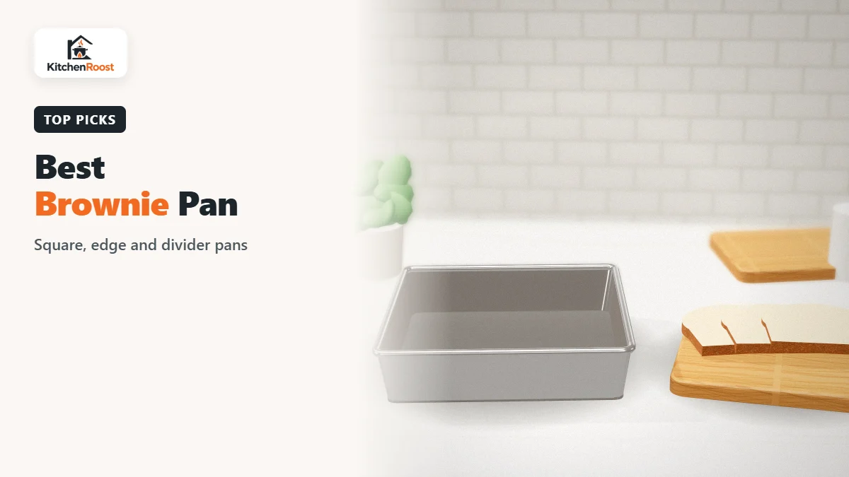 Best brownie pan in an American kitchen