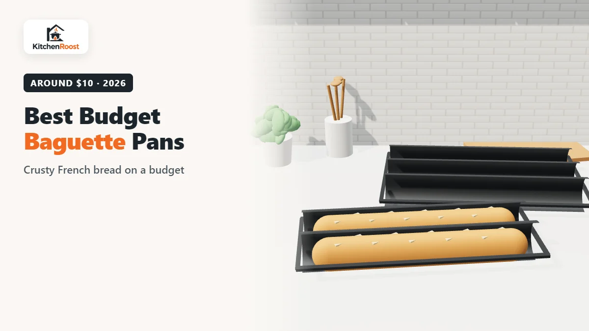 Best budget baguette pan in an American kitchen
