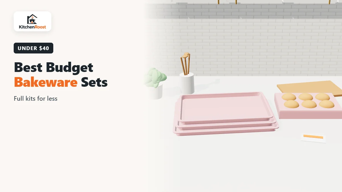 Best budget bakeware set in an American kitchen