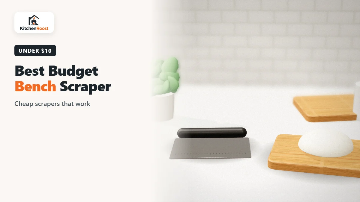 Best budget bench scraper in an American kitchen