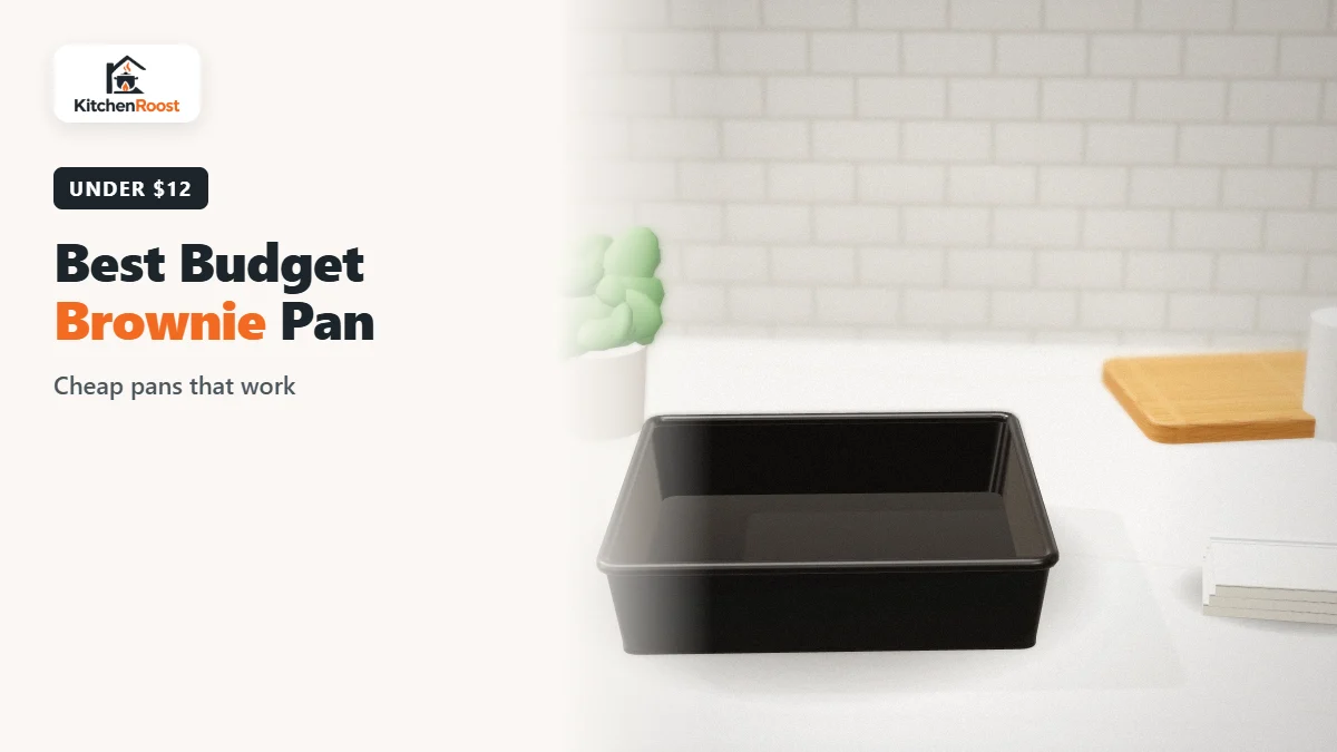 Best budget brownie pan in an American kitchen