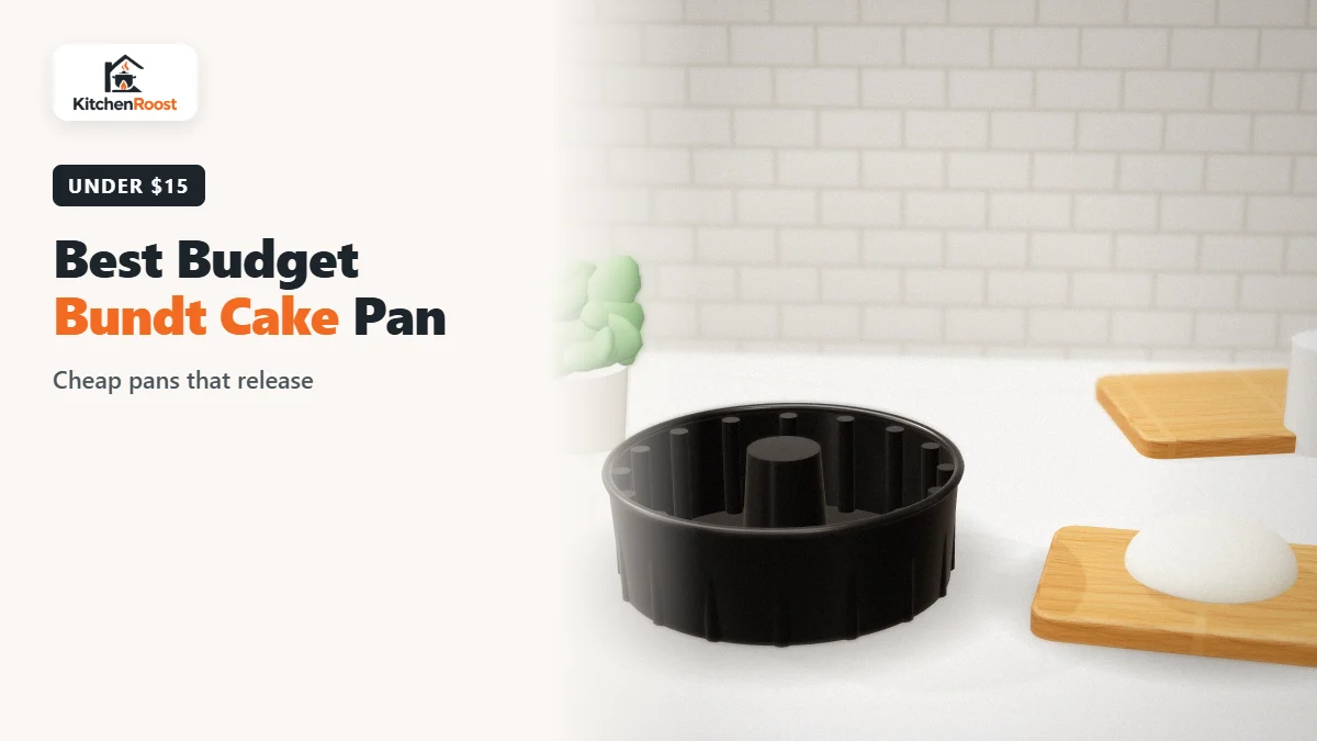 Best budget bundt cake pan in an American kitchen