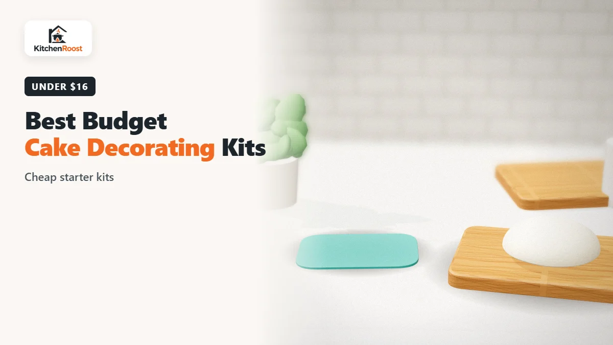 Best budget cake decorating kit in an American kitchen