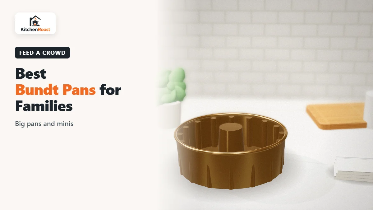 Best bundt pan for families in an American kitchen