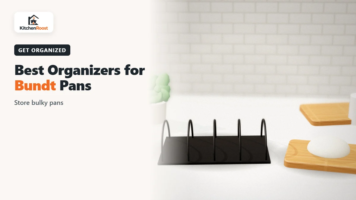 Best bundt pan pan organizer in an American kitchen