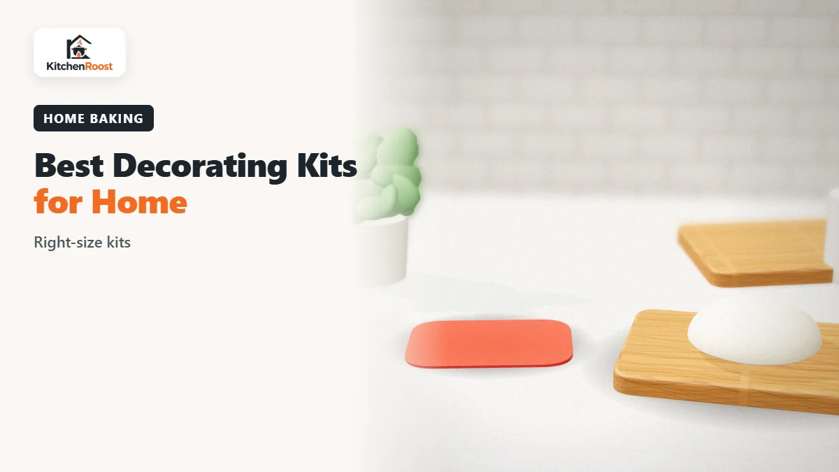 Best cake decorating kit for home in an American kitchen