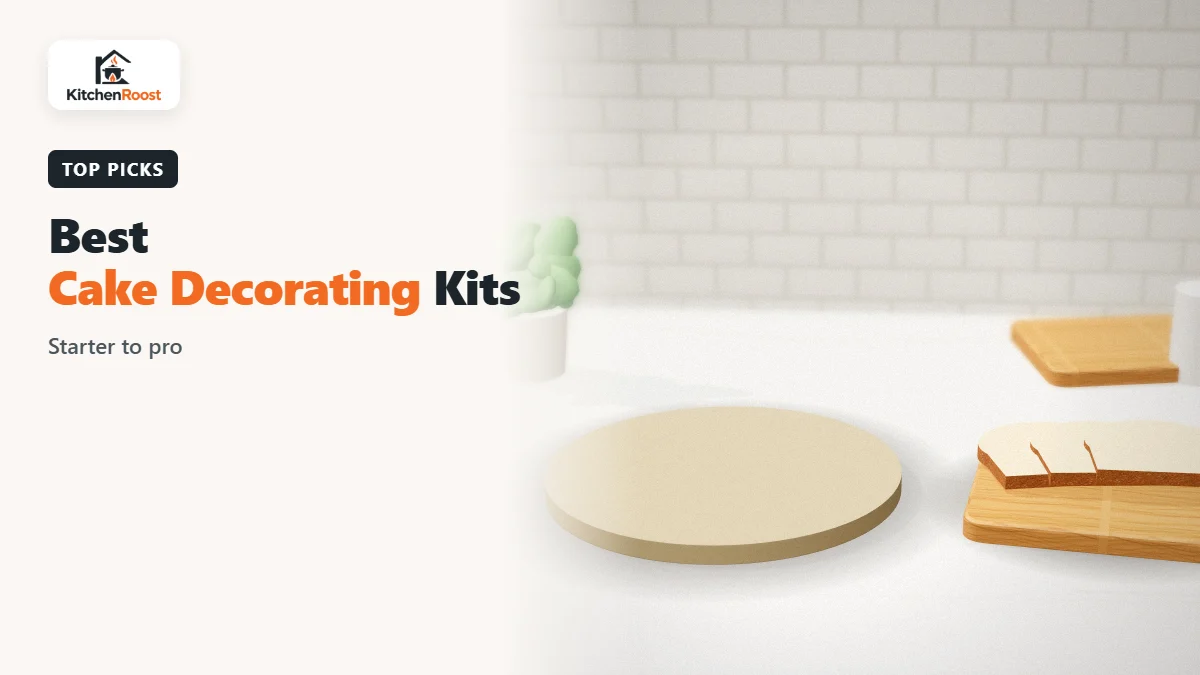 Best cake decorating kit in an American kitchen