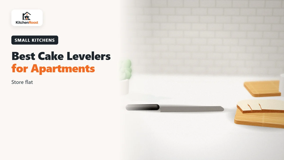 Best cake leveler for apartments in an American kitchen