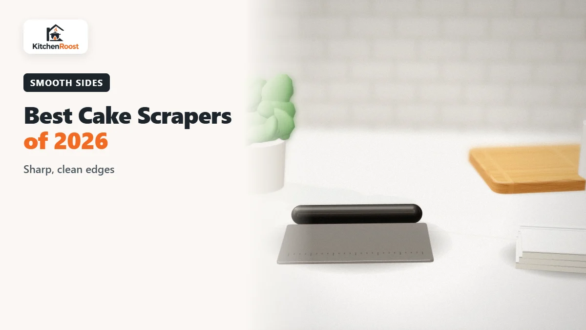 Best cake scraper 2026 in an American kitchen