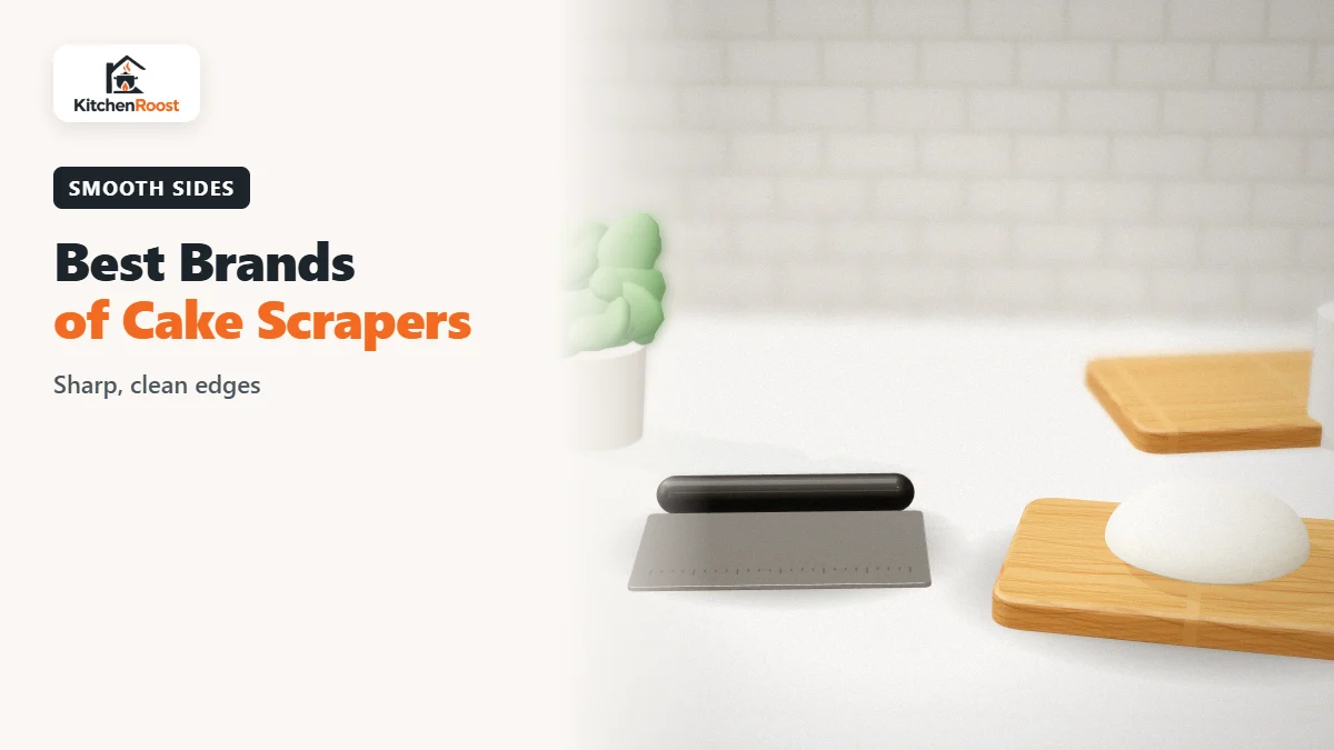 Best cake scraper brands in an American kitchen