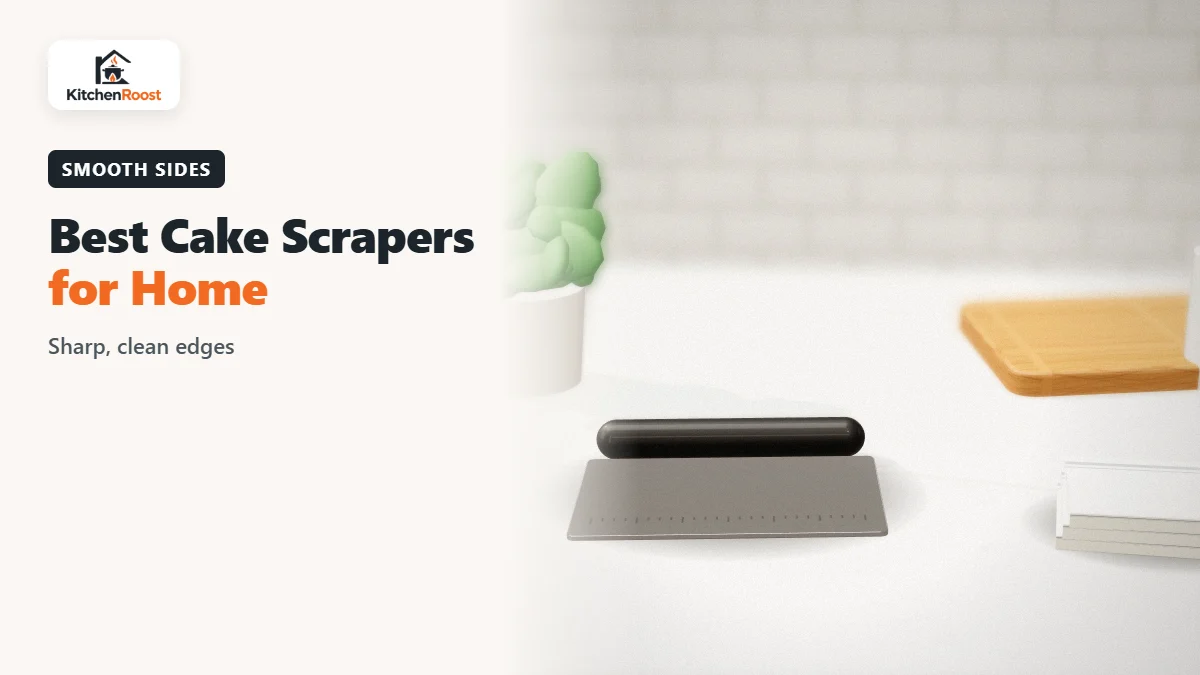 Best cake scraper for home in an American kitchen