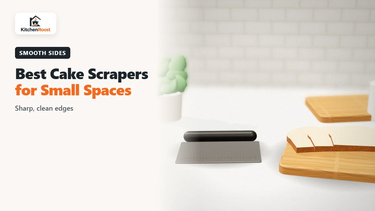 Best cake scraper for small spaces in an American kitchen