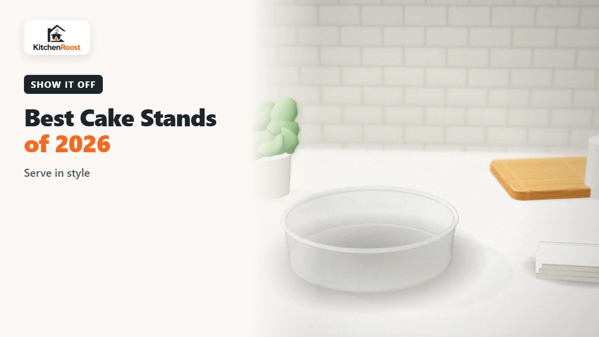 Best cake stand 2026 in an American kitchen