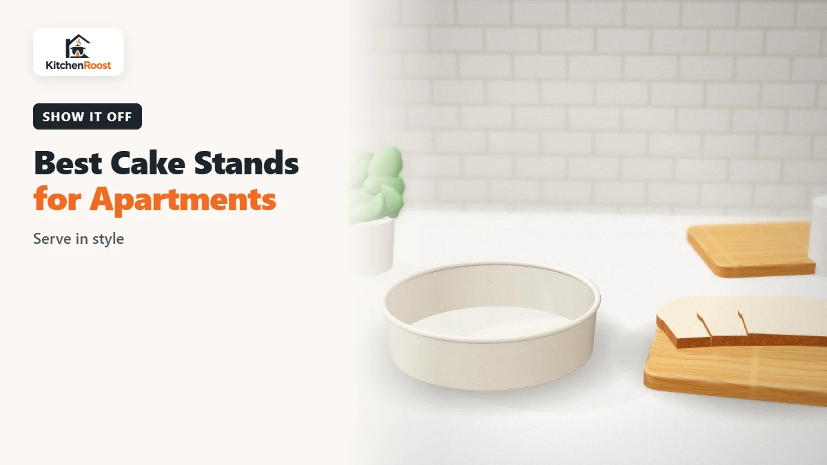 Best cake stand for apartments in an American kitchen