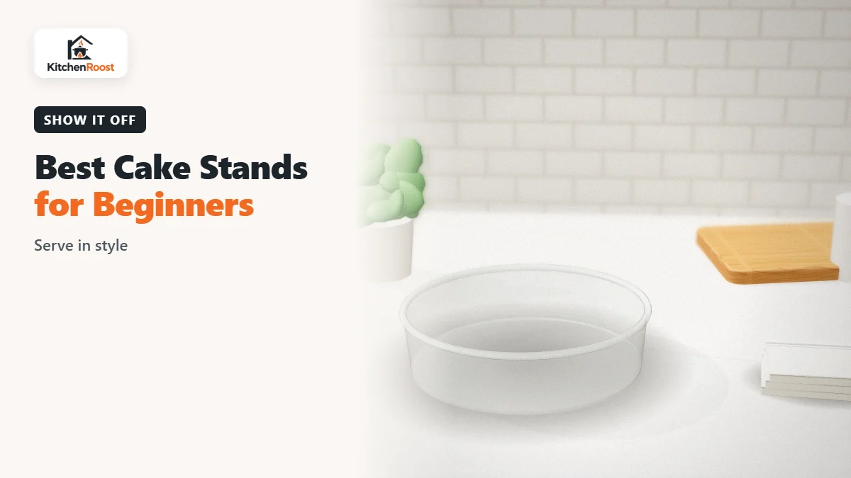 Best cake stand for beginners in an American kitchen