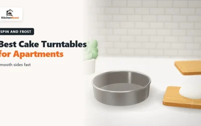 Best Cake Turntables for Apartments (2026): Slim Turntables That Store Easily
