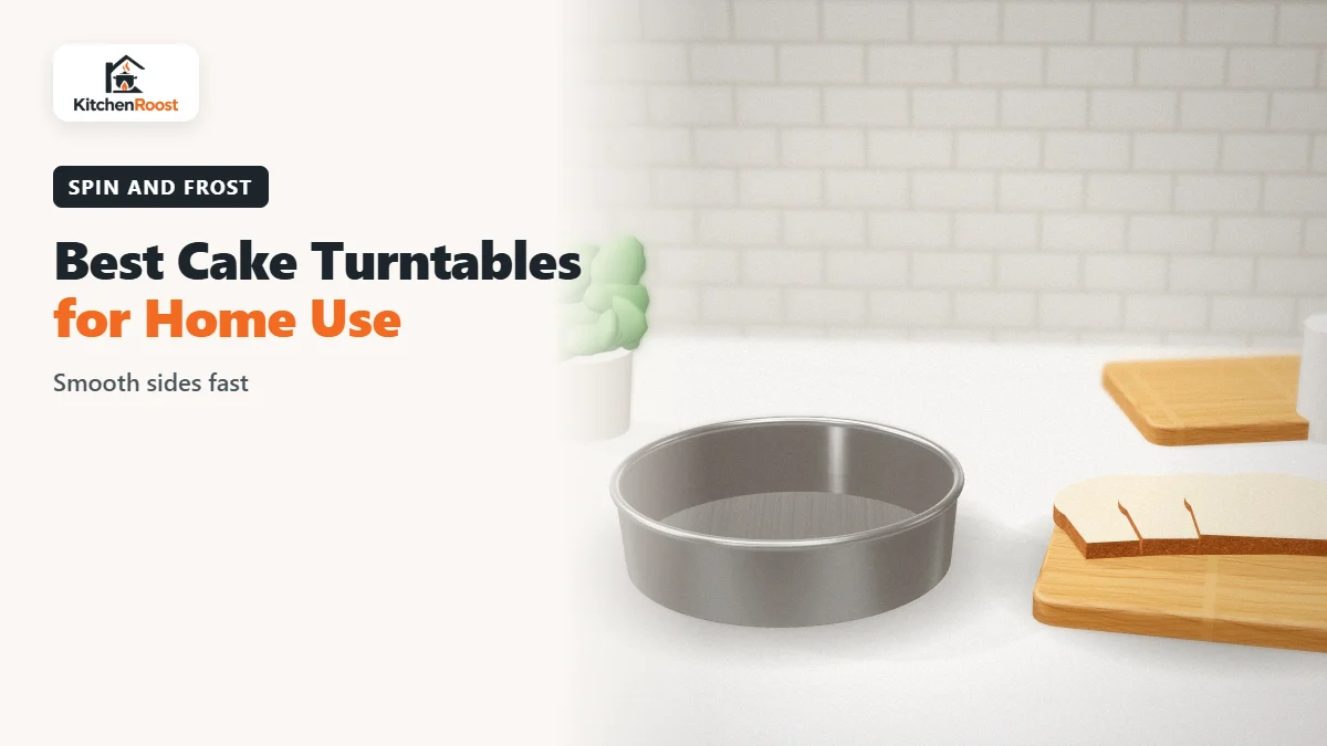 Best cake turntable for home use in an American kitchen