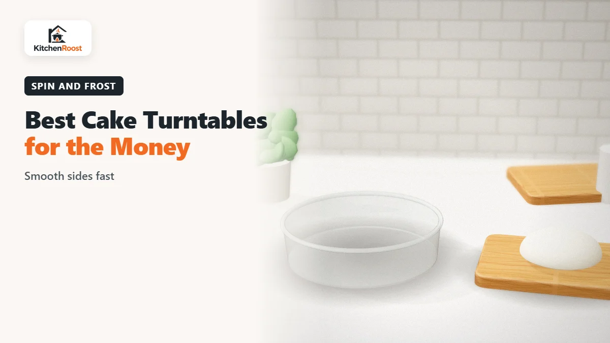 Best cake turntable for the money in an American kitchen