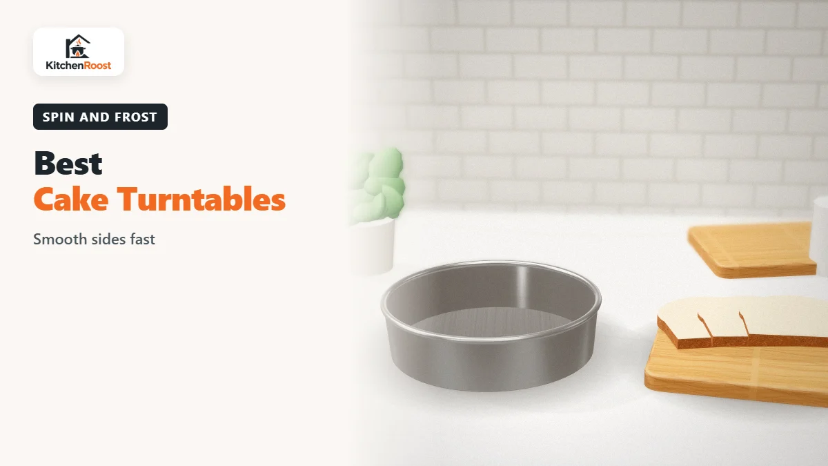 Best cake turntable in an American kitchen