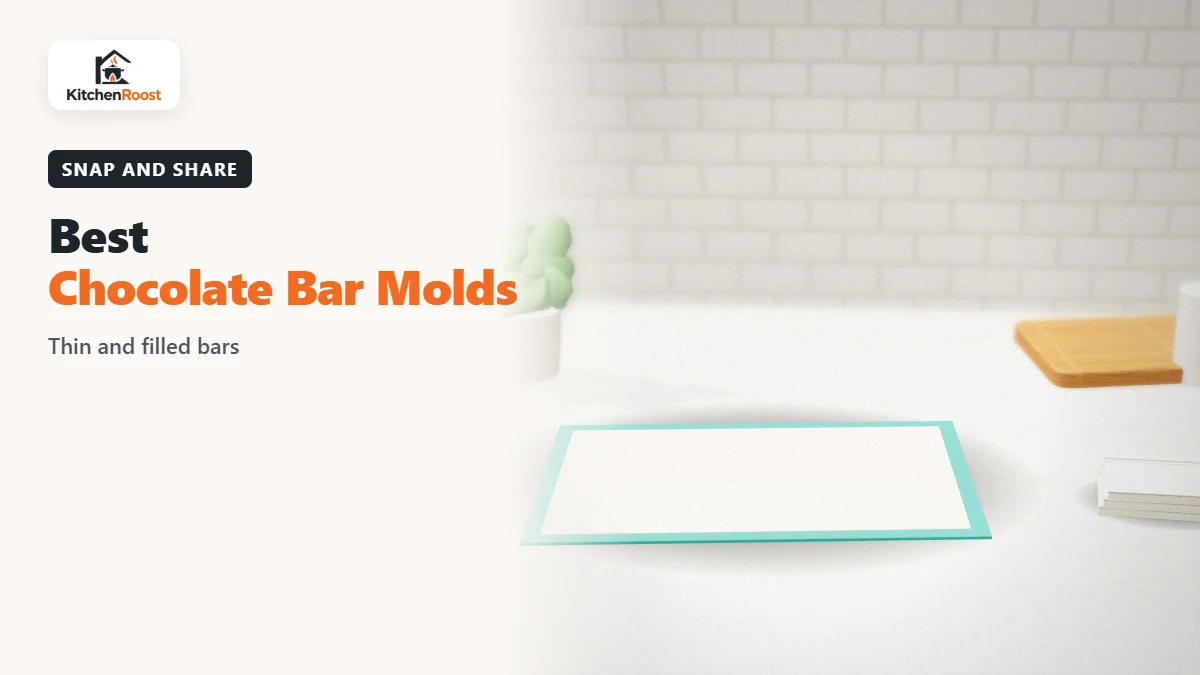 Best chocolate bar mold in an American kitchen