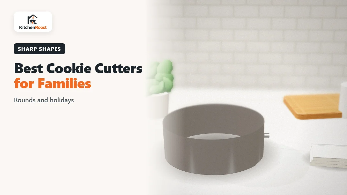 Best cookie cutters for families in an American kitchen