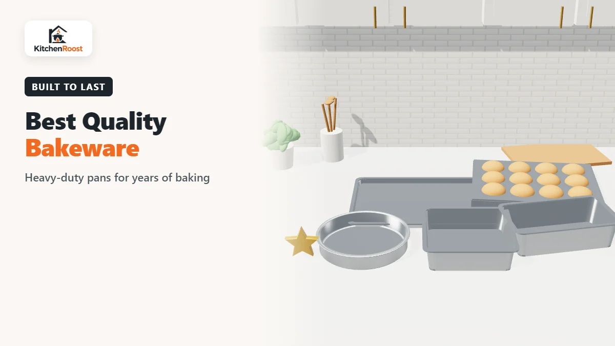 Best quality bakeware in an American kitchen