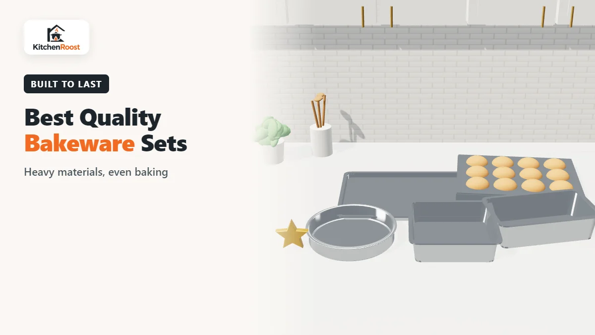Best quality bakeware set in an American kitchen