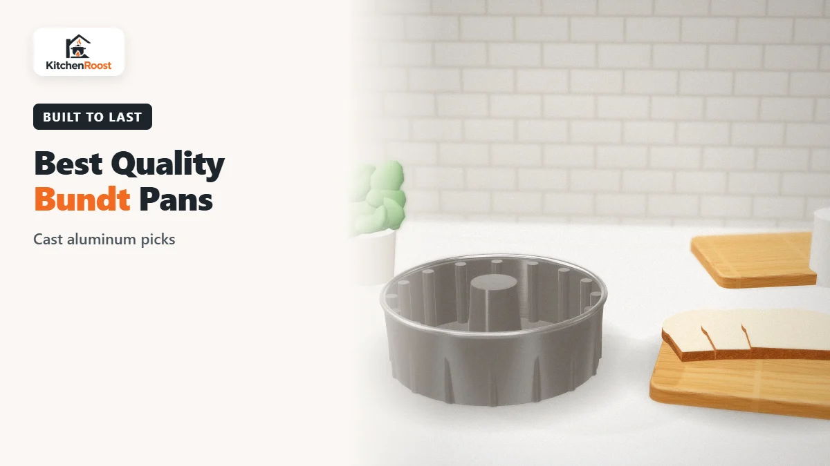Best quality bundt pan in an American kitchen