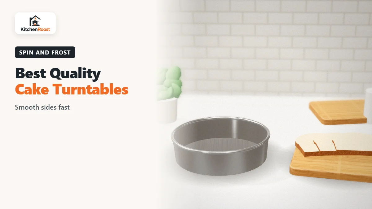 Best quality cake turntable in an American kitchen
