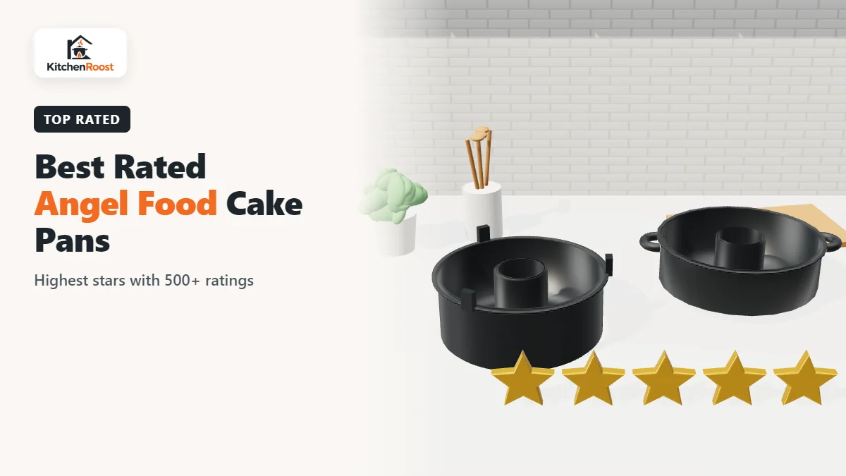 Best rated angel food cake pan in an American kitchen