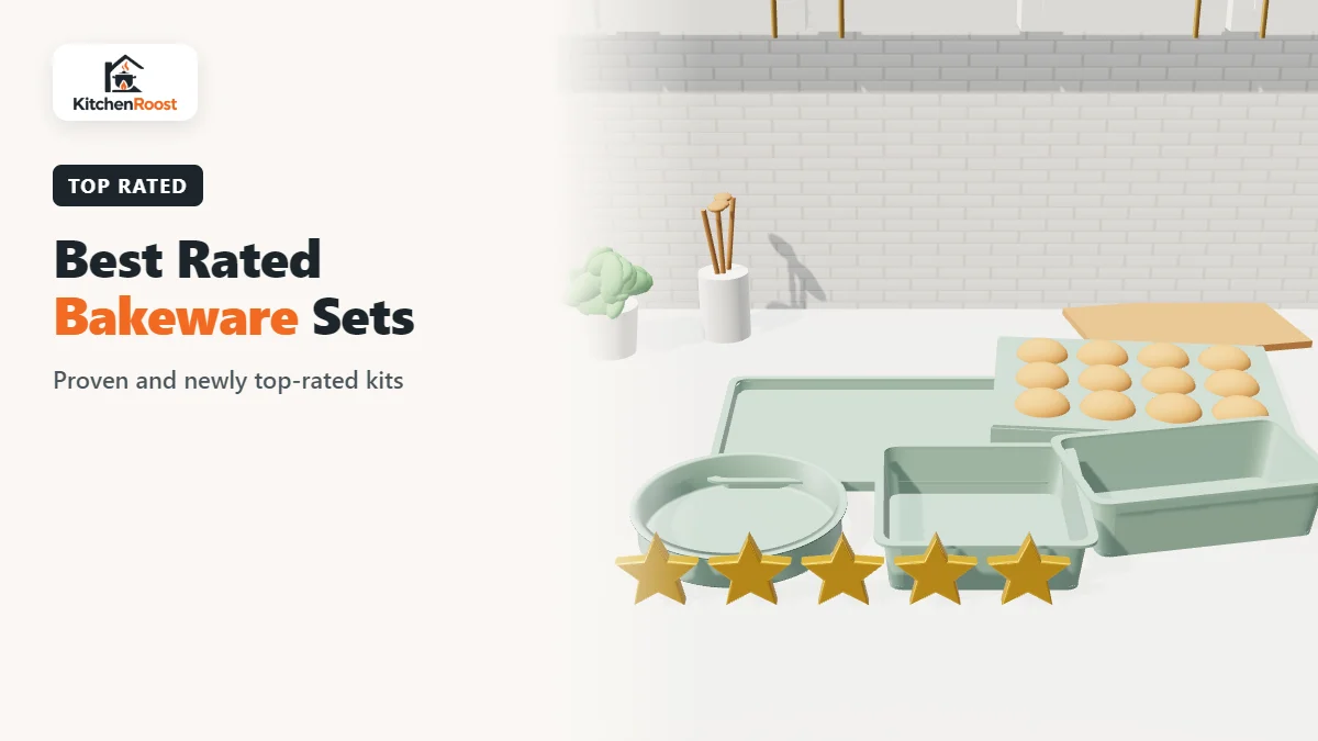 Best rated bakeware set in an American kitchen